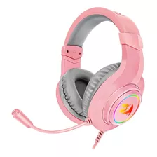 Audífonos Gamer Redragon Hylas Pink H260p-rgb Color Rosa Color De La Luz Rgb