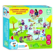 Quebra Cabeça Galinha Pintadinha Contos Clássicos 0734 - Nig