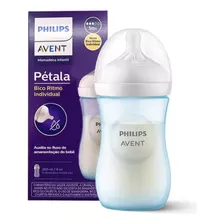 Mamadeira Avent Pétala 3.0 Azul Bebê Menino 260ml - Philips