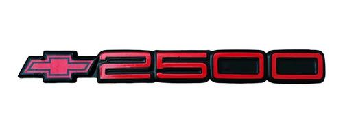 Par Emblema Chevrolet 2500 Cheyenne Silverado 1988-1998 Rojo Foto 4