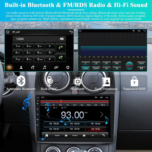 Para 2004-09 Hyundai Sonata Ef Radio Android 11 Car Estreo Foto 6