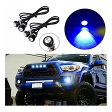 Foco Ojos De Aguila Led Azul Autoadhesivo Set 2 Und - Brm