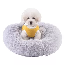 Cama Anillo Wuf Cama Anillo Plush Mascota Perros Y Gatos 60cm Talla L Color Gris Tamaño Grande