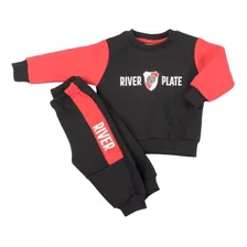 Conjunto Bebe River Plate Buzo/pantalon Licencia Oficial