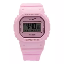 Reloj Digital Deportivo Para Mujer Niños Luz Cronómet Lon021