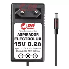 Fonte Carregador Ergorapido Eletrolux 15v Ergo1 Ergo2 Bivolt