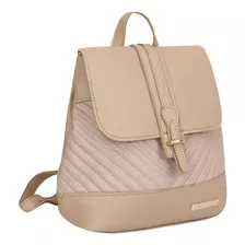 Mochila De Mujer Zeffa Beige Carven