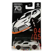 Matchbox 2018 Bugatti Divo 70 Years Special Edition 04/05