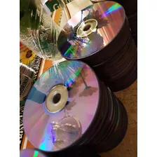 Lote De 200 Cd/dvd Musica P/ Artesanato E Decoração