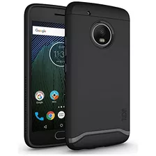 Funda Tudia Moto G5 Plus, Slim-fit Heavy Duty Merge Extreme 