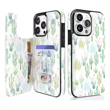 Ucolor Funda Tipo Cartera Compatible Con Phone 15 Pro De 6