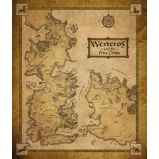 Mapa Game Of Thrones - Westeros 35x40cm - Plastificado