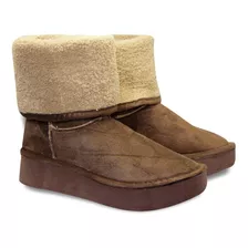 Bota Pantubota De Mujer Piel Modelo 36040 Otoño-invierno2017