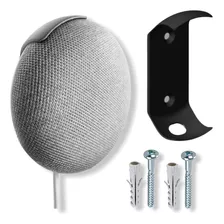 Suporte Parede Google Home Mini + Parafusos Preto