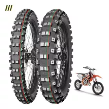 Par Pneu Mitas 60/100-14 80/100-12 Terraforce Mxmh Mini Moto