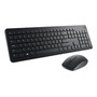 Kit Teclado E Mouse Sem Fio Dell Km3322w - Abnt2 - 1000dpi Preto