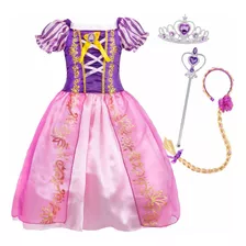 Henzworld Vestido De Niñas Pequeñas Disfraz De Princesa Fi