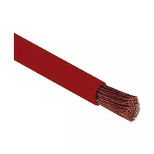Cable Eléctrico Eva 4mm Rojo Libre De Halógenos X1m Sec