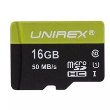 Tarjeta Microsd Hc De 16 Gb Ums165muhs1 Por Unirex