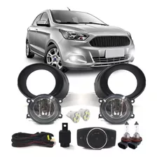 Kit Farol De Milha Ford Ka Ka+ 2015 2016 2017 2018 + Brinde