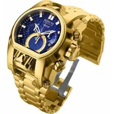 Relógio Invicta Zeus Magnum Banhado A Ouro 18k 100% Original