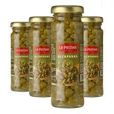 Kit 4x Alcaparras La Pastina Peso Drenado 60g