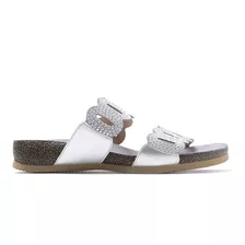 Sandalias Hush Puppies New Malita Gri De Mujer