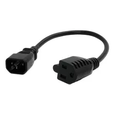 Cable De Poder Startech Iec 320 En 60320 C14 A Nema 5-15r