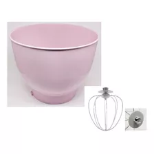 Tigela Pink E Batedor Leve P/ Batedeira Planet.php500 Philco