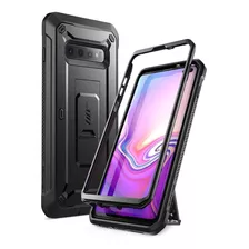 Case Supcase Para Galaxy S10 Plus Protector 360° Con Parante