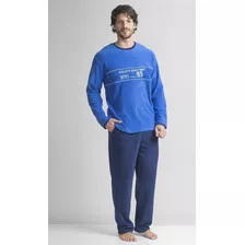 Pijama Micropolar Hombre Largo