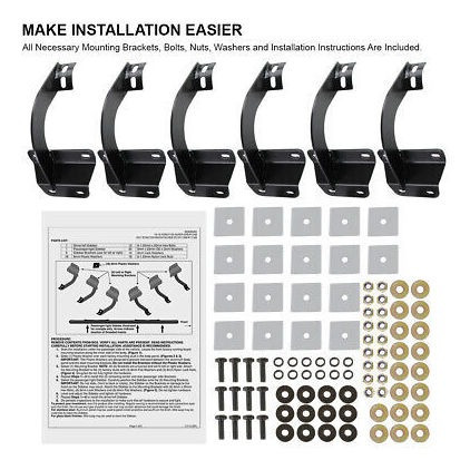 Fits 2015-2021 Ford F150 Sueprcrew Cab 3  S/s Side Step N Kg Foto 6