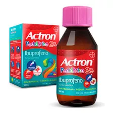 Actron Pediátrico Suspensión Oral Ibuprofeno 2% X 100 Ml