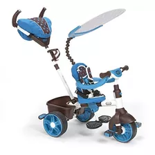 Little Tikes 4-en-1 Trike Ride On, Azul / Blanco, Sports Edi