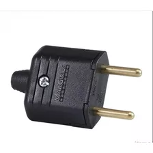 Pino Conector Macho Para Extensao 10a 2p 11986 Margirius Cor Preto