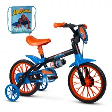 Bicicleta Infantil Menino Aro 12 Power Rex Com Rodinhas