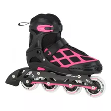 Patins Oxer Pixel First Wheels Inline Ajustável 37 Ao 40