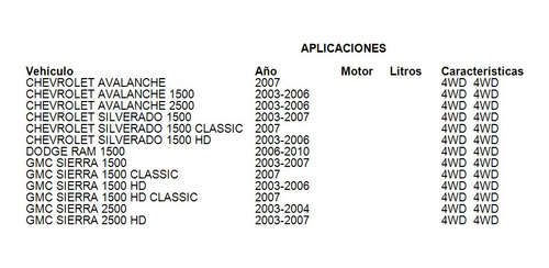 Motor Caja De Transferencia Gmc Sierra 3500 2003-2006 4wd Foto 6