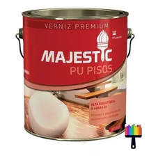 Plastificante Pu Pisos Majestic 900ml Satinado !!