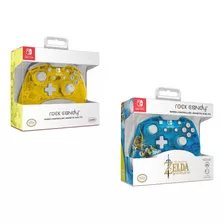 Controle Nintendo Switch Zelda Rock Candy Pdp Fio Zelda Link