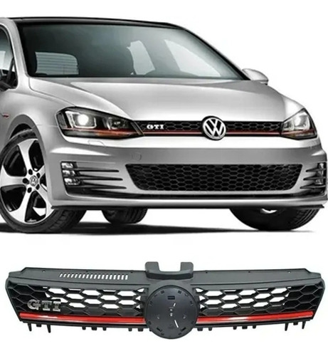 Parrilla Volkswagen Golf Mk7 2015 2016 2017 Emblema Gti. Foto 2