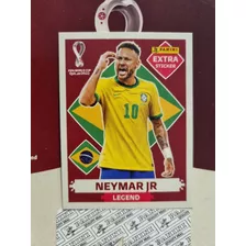 Estampa Mundial Panini Extra Qatar 2022 Legend Neymar Jr