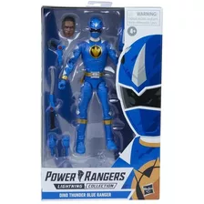 Power Rangers Dino Thunder Ranger Azul Lightning Collection