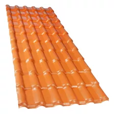 Telha Pvc Plan Cerâmica 6 Ondas 2.42 X 0,88m