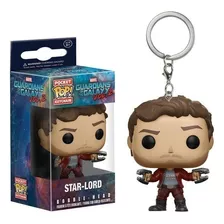 Funko Pop Llavero Star Lord Guardianes Galaxia Avengers