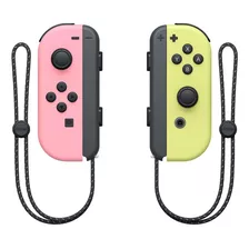 Controle Joy-con: Rosa E Amarelo (pastel) - Nintendo Switch