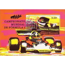 Fórmula 1 - Emerson Fittipaldi - Brasil - Block Mint