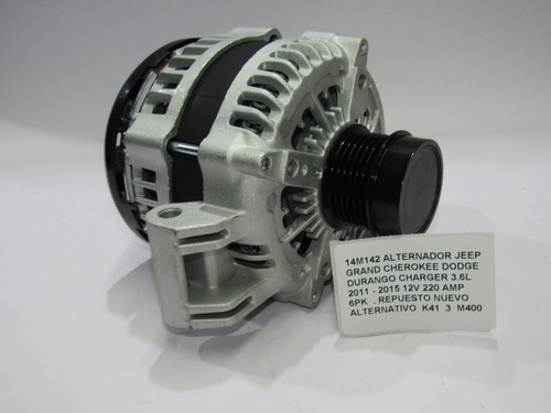 Alternador Jeep Grand Cherokee Dodge Durango Charger 2011-15 Foto 6