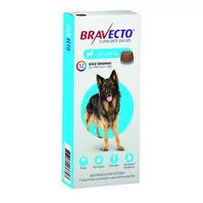 Bravecto Anti Pulgas Y Garrapatas 20 A 40 Kg