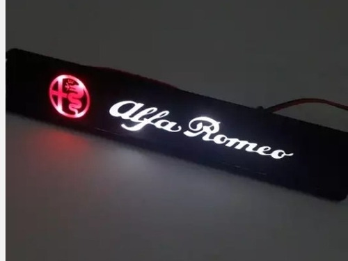 Emblema Parrilla Led Alfa Romeo  Foto 2